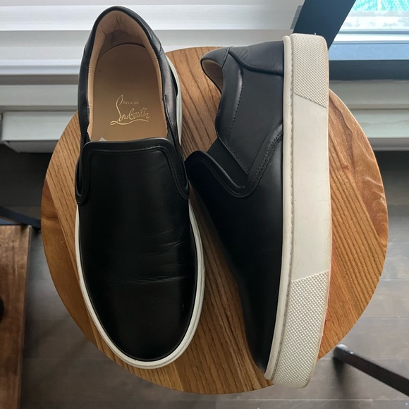 Masteraltissima Flat Calf 39.5 Christian Louboutin Shoes in Black - Picture 8 of 9